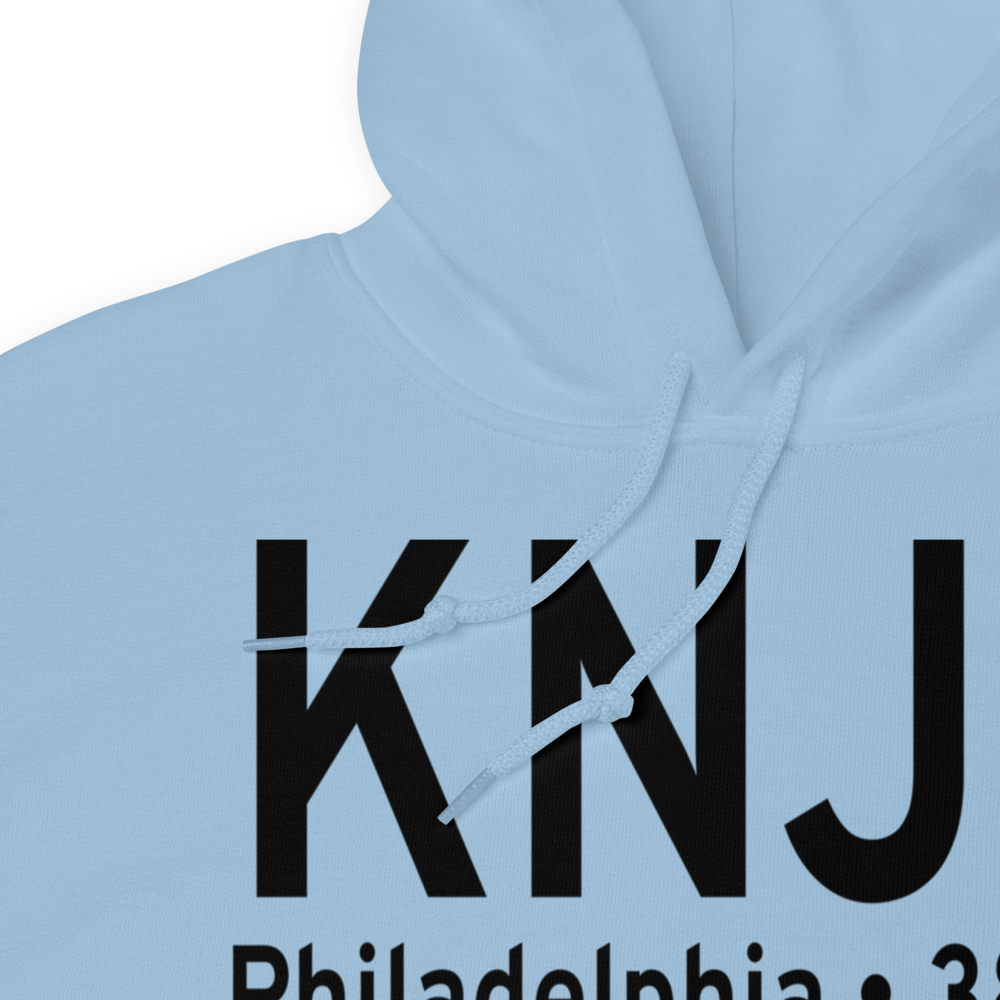 Warminster Naval Air Warfare Center (KNJP) ICAO Hoodie Sweatshirt 