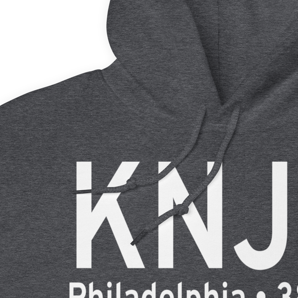 Warminster Naval Air Warfare Center (KNJP) ICAO Hoodie Sweatshirt 