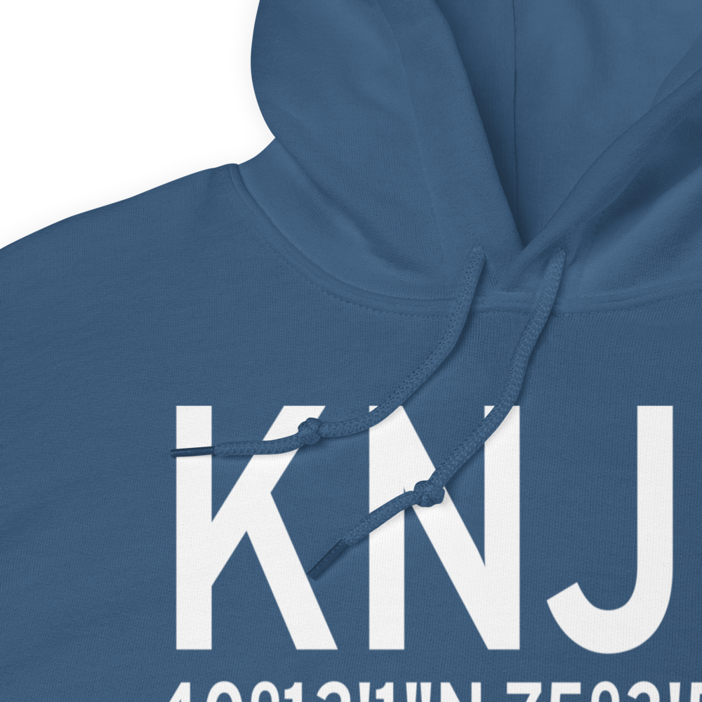 Warminster Naval Air Warfare Center (KNJP) ICAO Hoodie Sweatshirt 