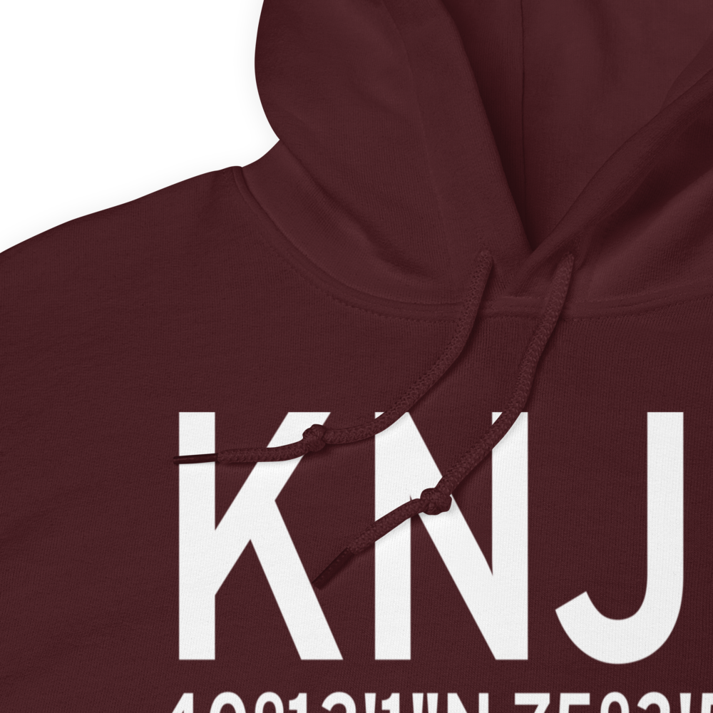 Warminster Naval Air Warfare Center (KNJP) ICAO Hoodie Sweatshirt 