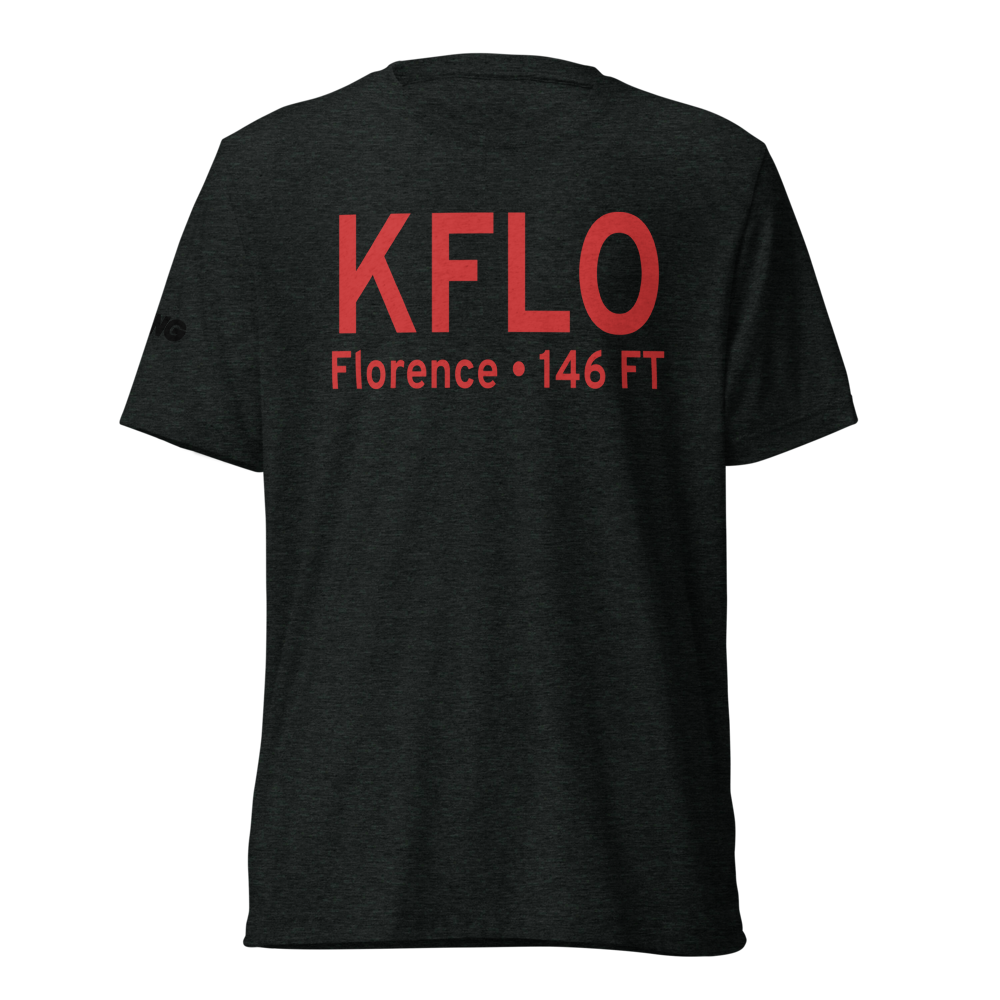 Florence Regional Airport (KFLO) ICAO Tri-blend T-Shirt 
