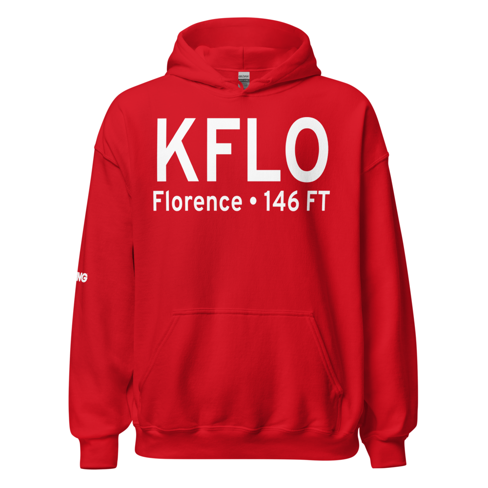Florence Regional Airport (KFLO) ICAO Hoodie Sweatshirt 