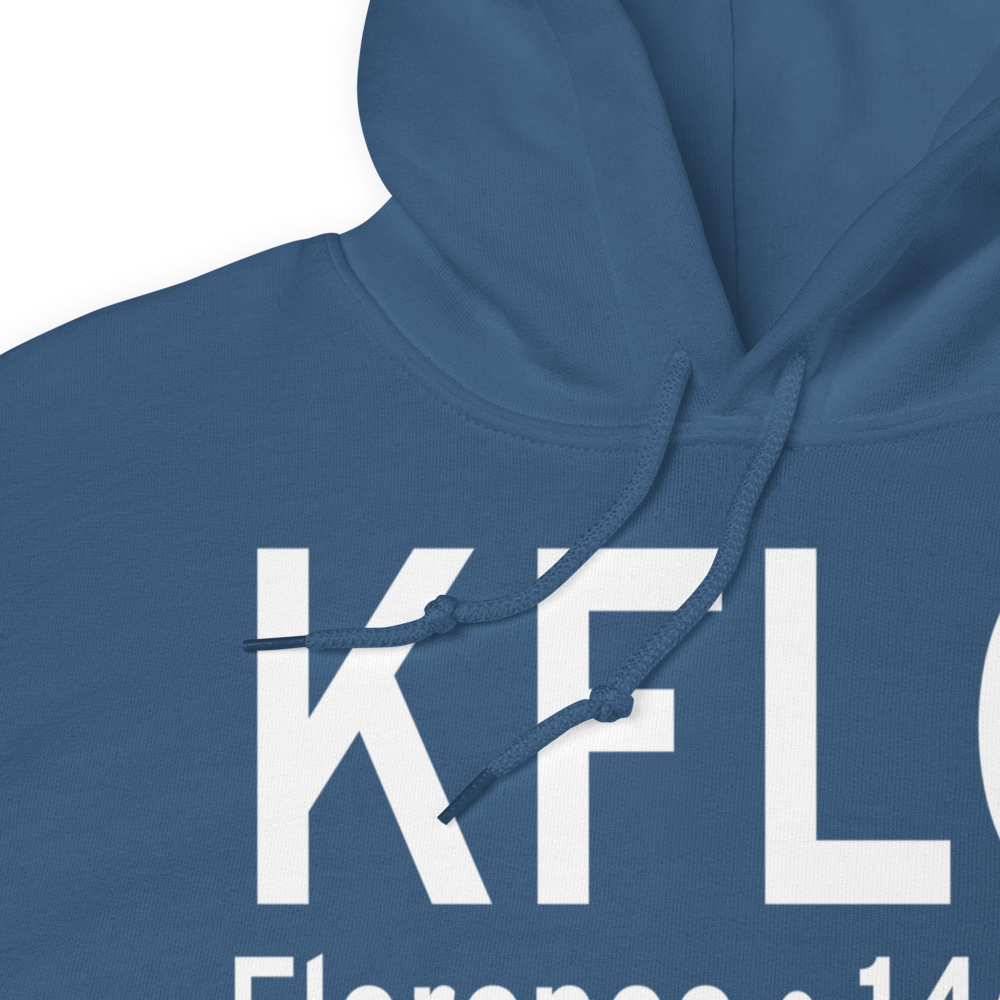 Florence Regional Airport (KFLO) ICAO Hoodie Sweatshirt 