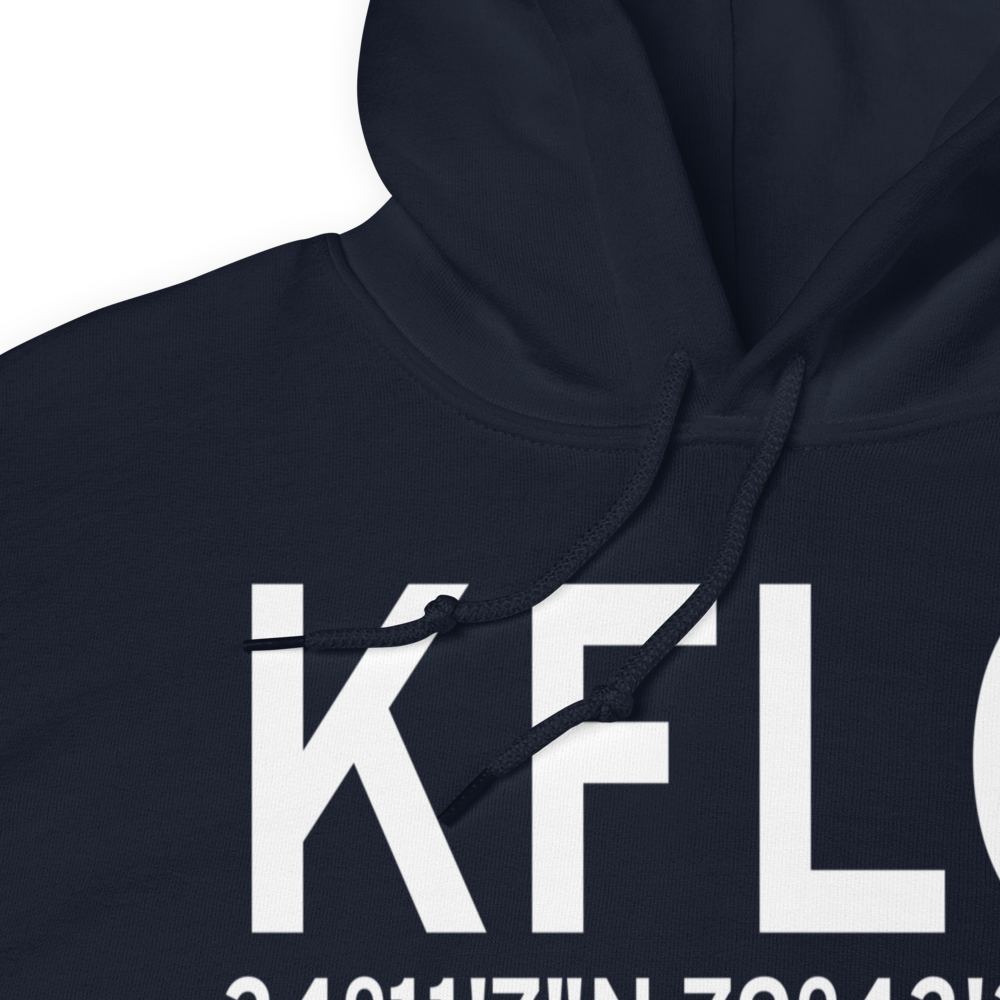 Florence Regional Airport (KFLO) ICAO Hoodie Sweatshirt 