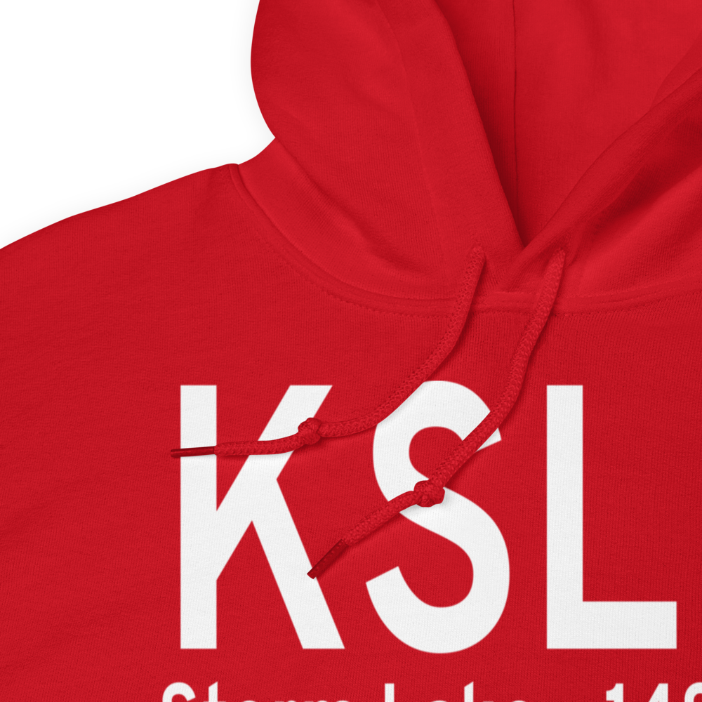 Storm Lake Municipal Airport (KSLB) ICAO Hoodie Sweatshirt 