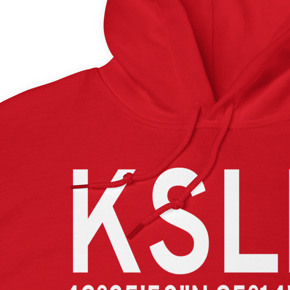 Storm Lake Municipal Airport (KSLB) ICAO Hoodie Sweatshirt 