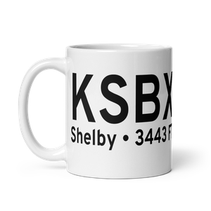 Shelby Airport (KSBX) ICAO Mug