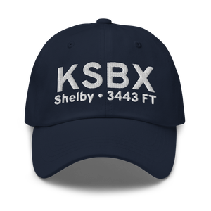 Shelby Airport (KSBX) ICAO Hat