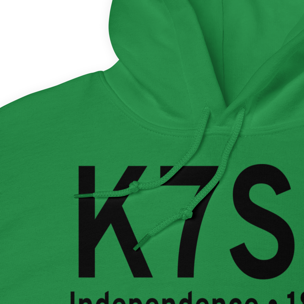 Independence State Airport (K7S5) ICAO Hoodie Sweatshirt 