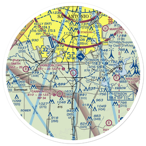 Horizon Airport (74R) VFR Sectional Sticker (30 mile)
