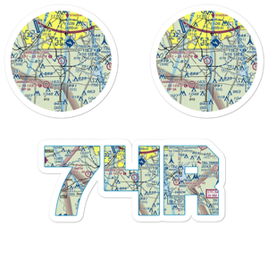 Horizon Airport (74R) VFR Sectional Sticker Pack