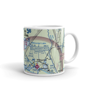 Millinocket Seaplane Base (70B) VFR Sectional  Mug