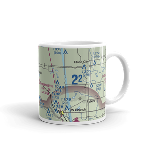 St Helen Airport (6Y6) VFR Sectional  Mug