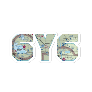 St Helen Airport (6Y6) VFR Sectional Sticker