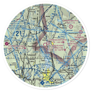 Candlelight Heliport (6Y2) VFR Sectional Sticker (30 mile)