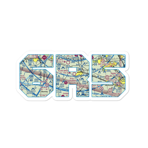 Alvin Airpark (6R5) VFR Sectional Sticker