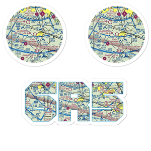 Alvin Airpark (6R5) VFR Sectional Sticker Pack