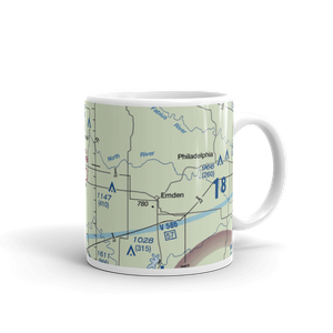 Shelby County Airport (6K2) VFR Sectional  Mug