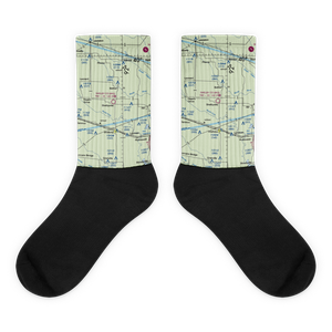 Shelby County Airport (6K2) VFR Sectional Socks