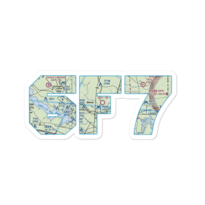 Manning Field (6F7) VFR Sectional Sticker