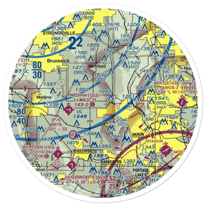 Schmeltzer Heliport (6D5) VFR Sectional Sticker (30 mile)