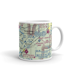 Ohio Dusting Co Inc Airport (6C2) VFR Sectional  Mug