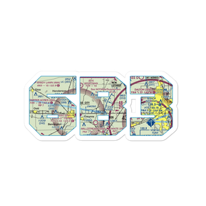 Bean Blossom Airport (6B3) VFR Sectional Sticker