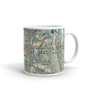 Middlebury State Airport (6B0) VFR Sectional  Mug