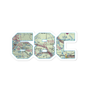Central County Airport (68C) VFR Sectional Sticker