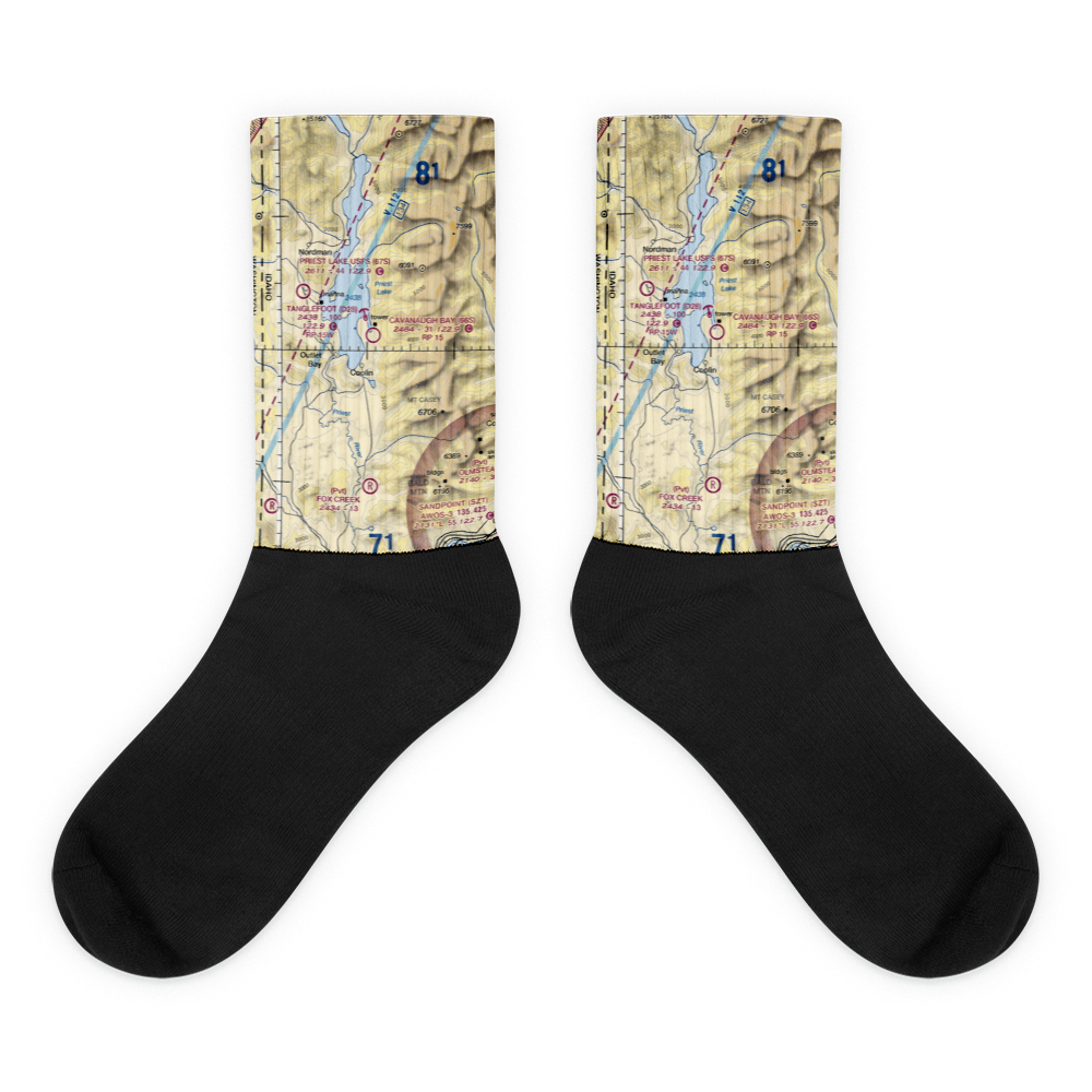 Cavanaugh Bay Airport (66S) VFR Sectional Socks 