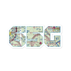 Maple Grove Airport (65G) VFR Sectional Sticker