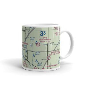 Page Regional Airport (64G) VFR Sectional  Mug
