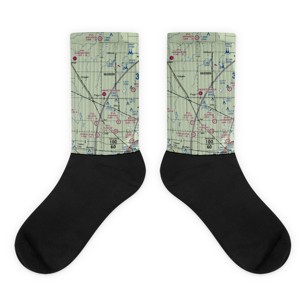 Page Regional Airport (64G) VFR Sectional Socks 