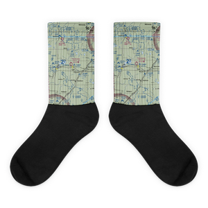 Tyler Municipal Airport (63Y) VFR Sectional Socks