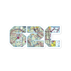 Cindy Guntly Memorial Airport (62C) VFR Sectional Sticker