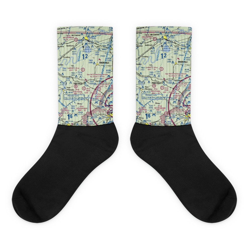 Ralph E. Koch Airport (61Y) VFR Sectional Socks 