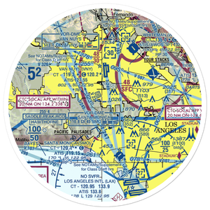 Engine Co Nr 109 Heliport (61L) VFR Sectional Sticker (30 mile)