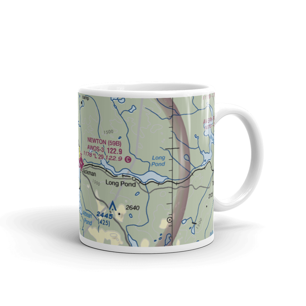 Moose River Seaplane Base (60B) VFR Sectional  Mug 
