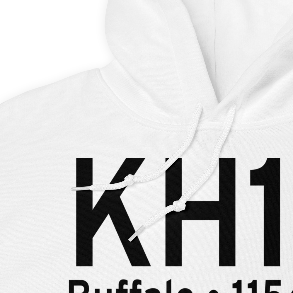 Buffalo Municipal Airport (KH17) ICAO Hoodie Sweatshirt 