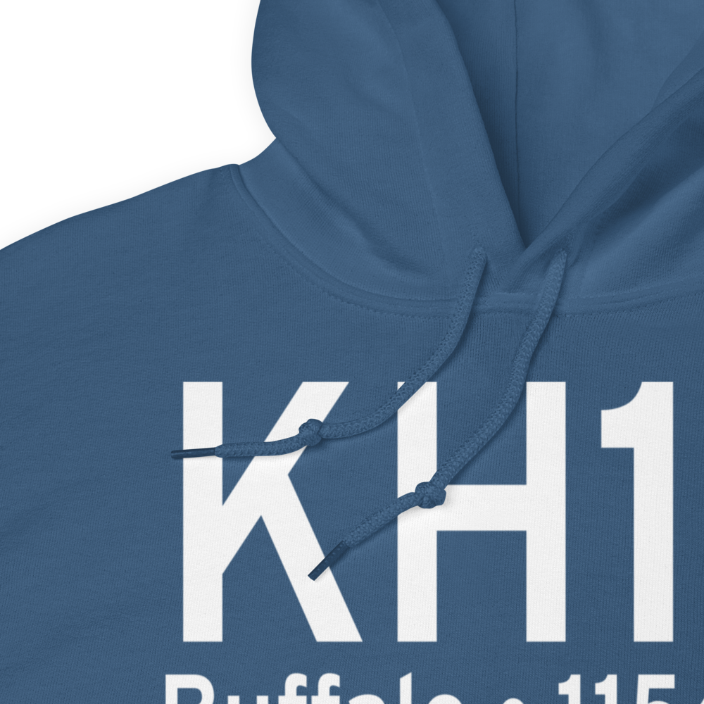 Buffalo Municipal Airport (KH17) ICAO Hoodie Sweatshirt 