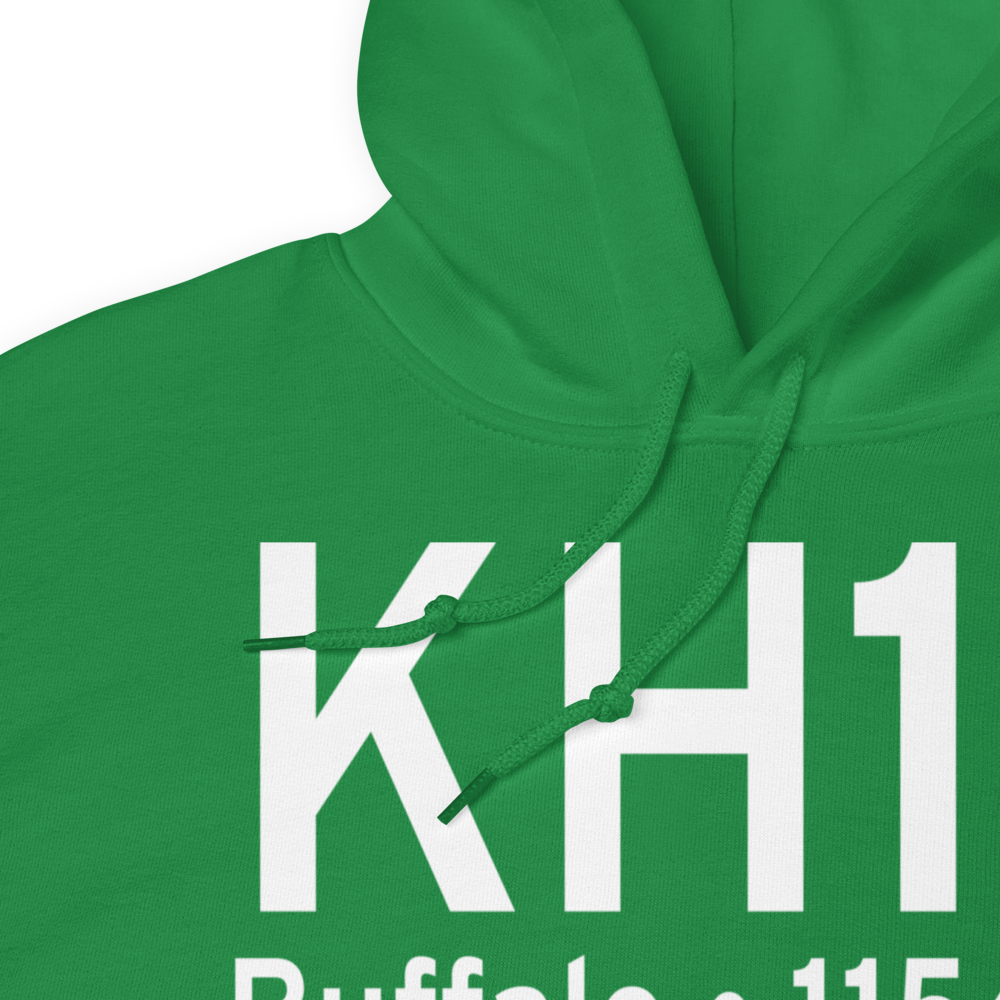 Buffalo Municipal Airport (KH17) ICAO Hoodie Sweatshirt 