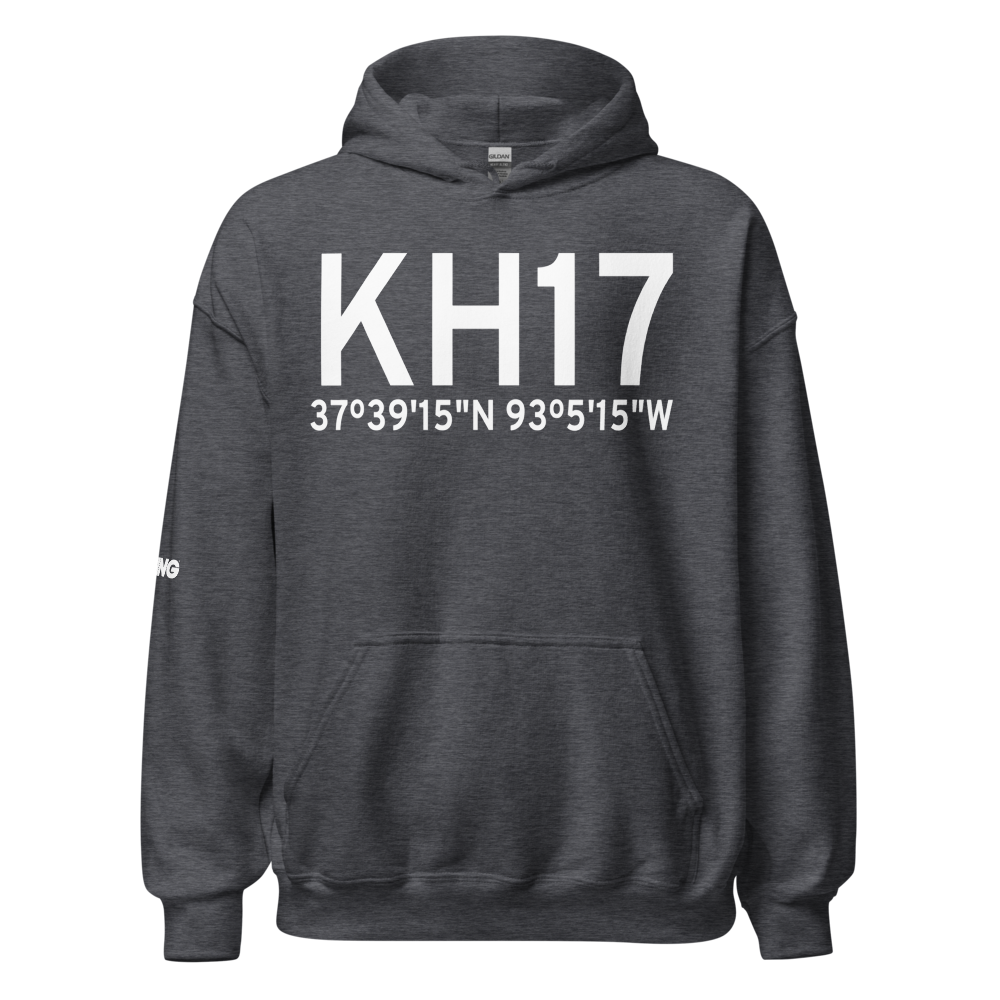 Buffalo Municipal Airport (KH17) ICAO Hoodie Sweatshirt 
