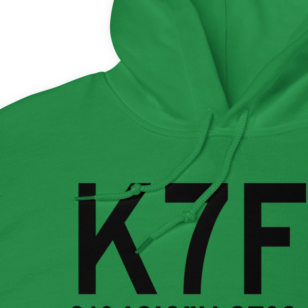 Clifton Municipal Isenhower Field (K7F7) ICAO Hoodie Sweatshirt 