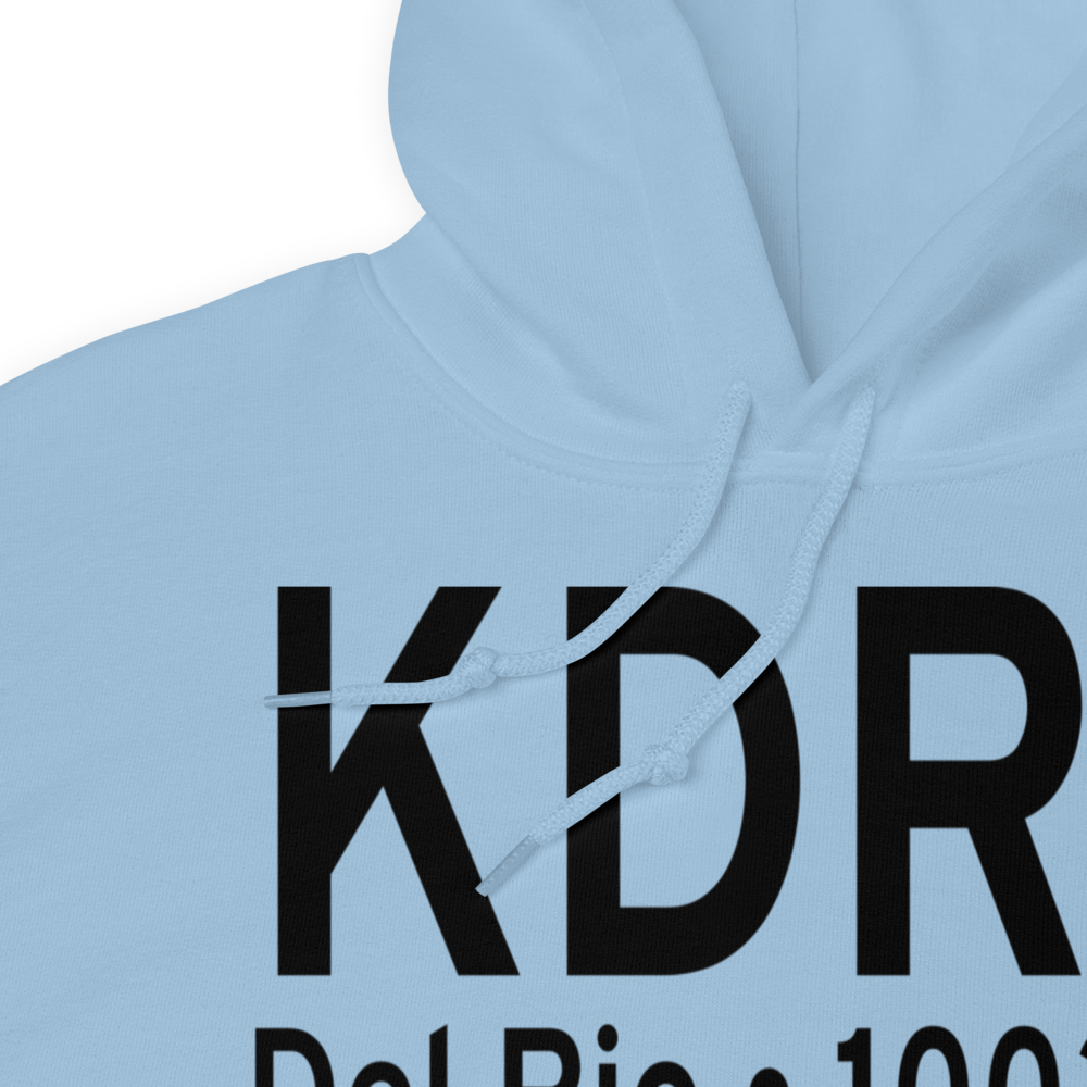 Del Rio International Airport (KDRT) ICAO Hoodie Sweatshirt 