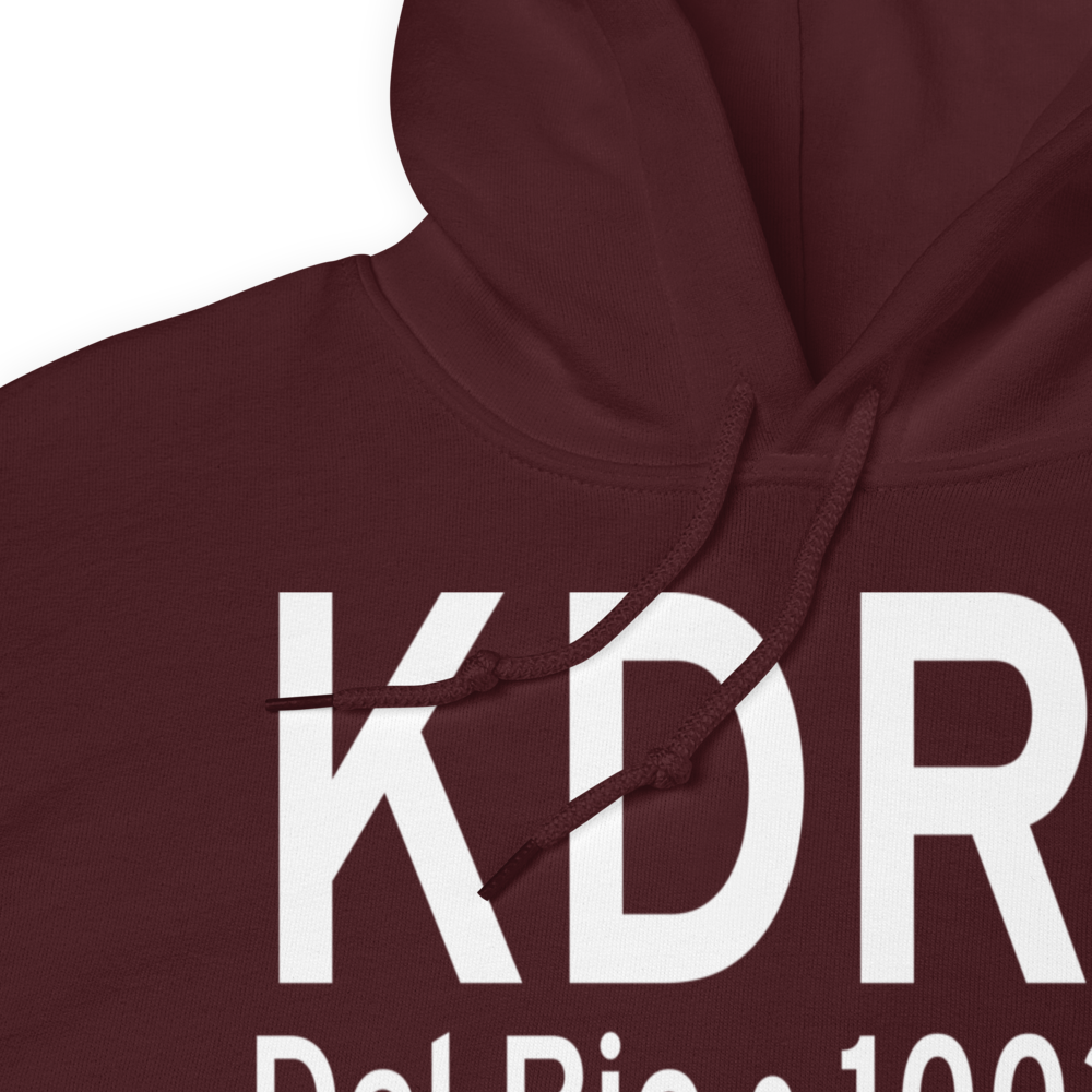 Del Rio International Airport (KDRT) ICAO Hoodie Sweatshirt 