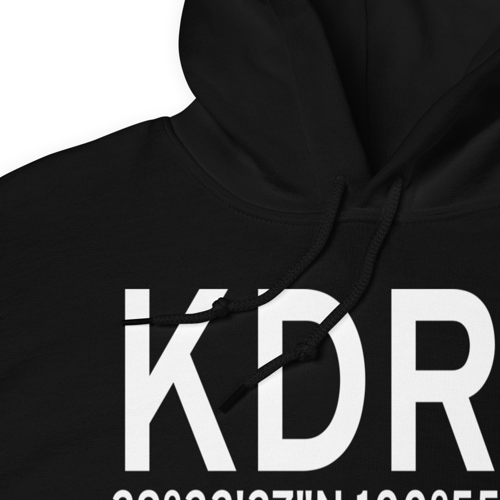 Del Rio International Airport (KDRT) ICAO Hoodie Sweatshirt 