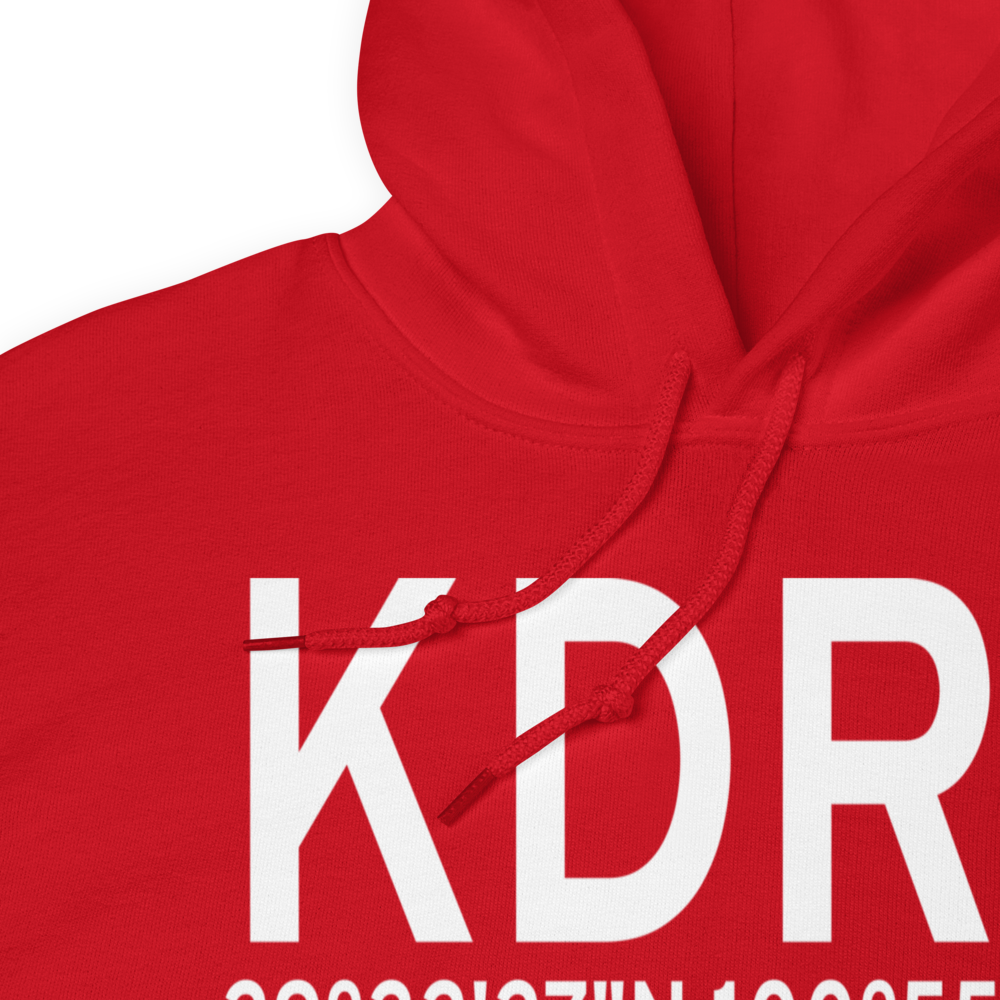Del Rio International Airport (KDRT) ICAO Hoodie Sweatshirt 