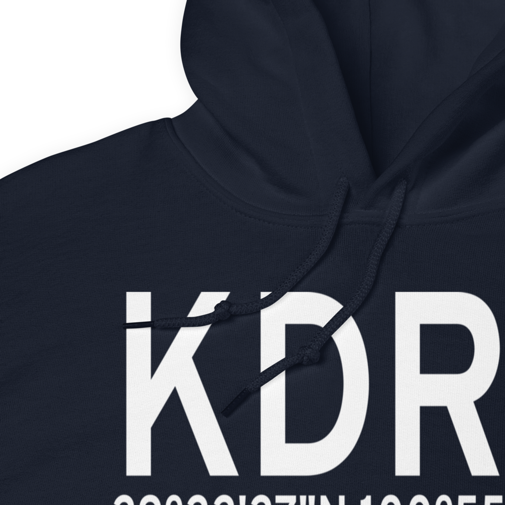 Del Rio International Airport (KDRT) ICAO Hoodie Sweatshirt 