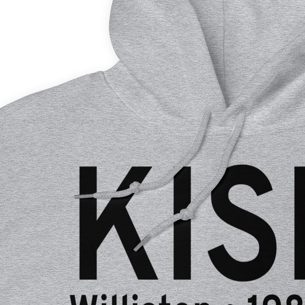 Sloulin Field International Airport (KISN) ICAO Hoodie Sweatshirt 