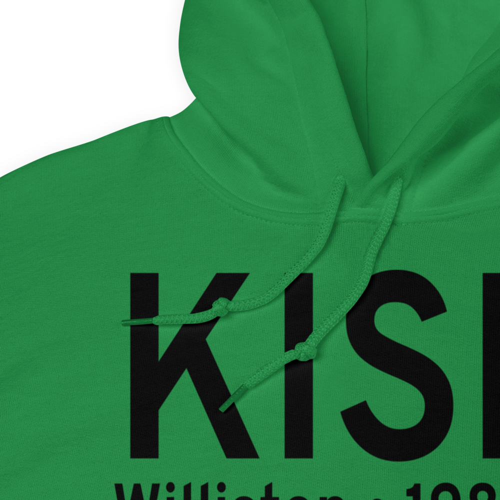 Sloulin Field International Airport (KISN) ICAO Hoodie Sweatshirt 